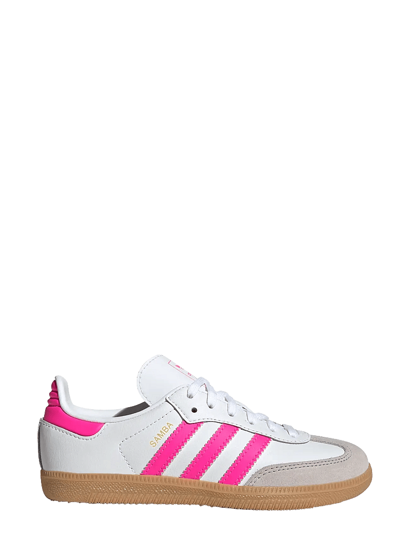 adidas Originals - SAMBA OG C - lave sneakers - ftwwht/lucpnk/gum3 - 1