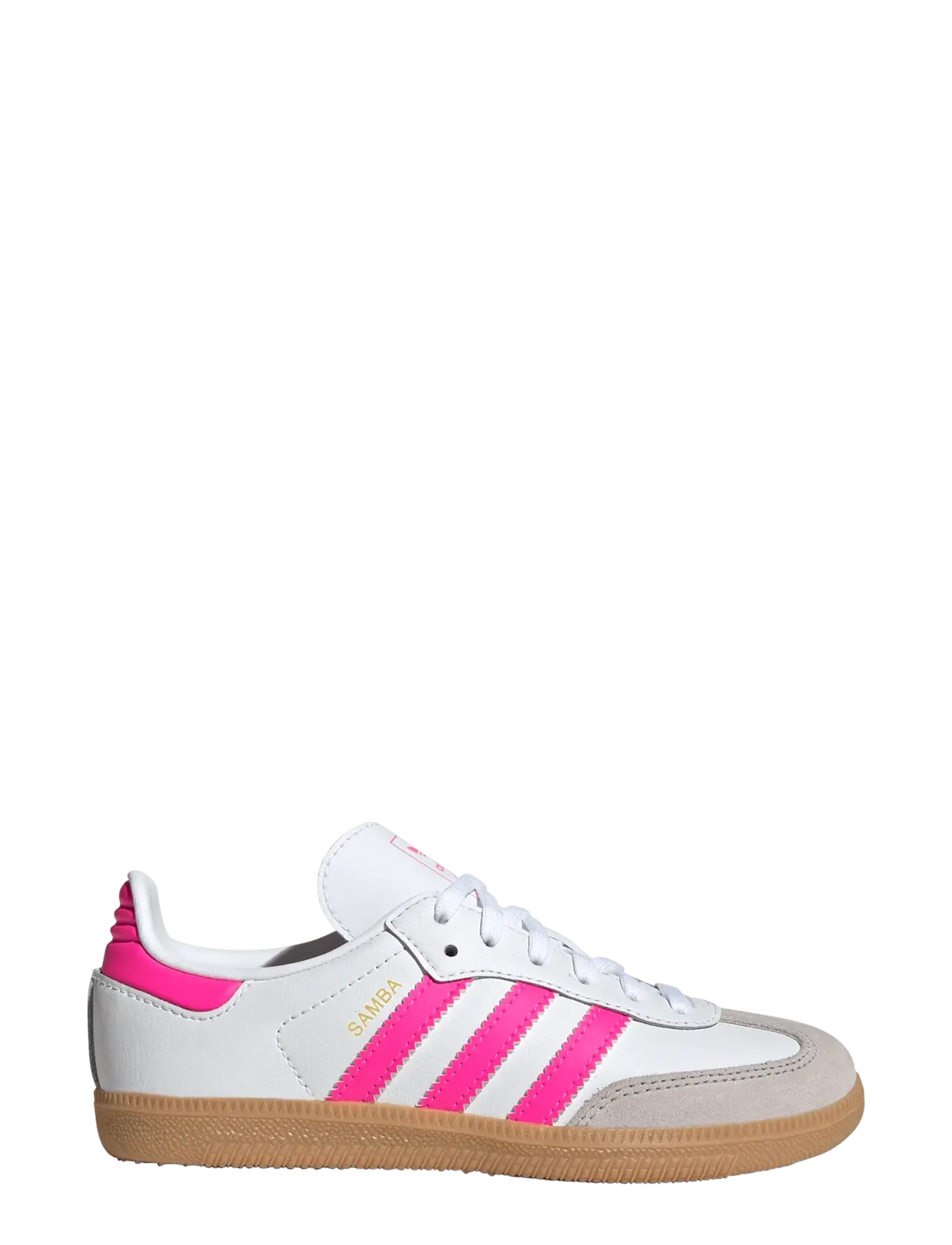 adidas Originals - SAMBA OG C - low-top sneakers - ftwwht/lucpnk/gum3 - 1