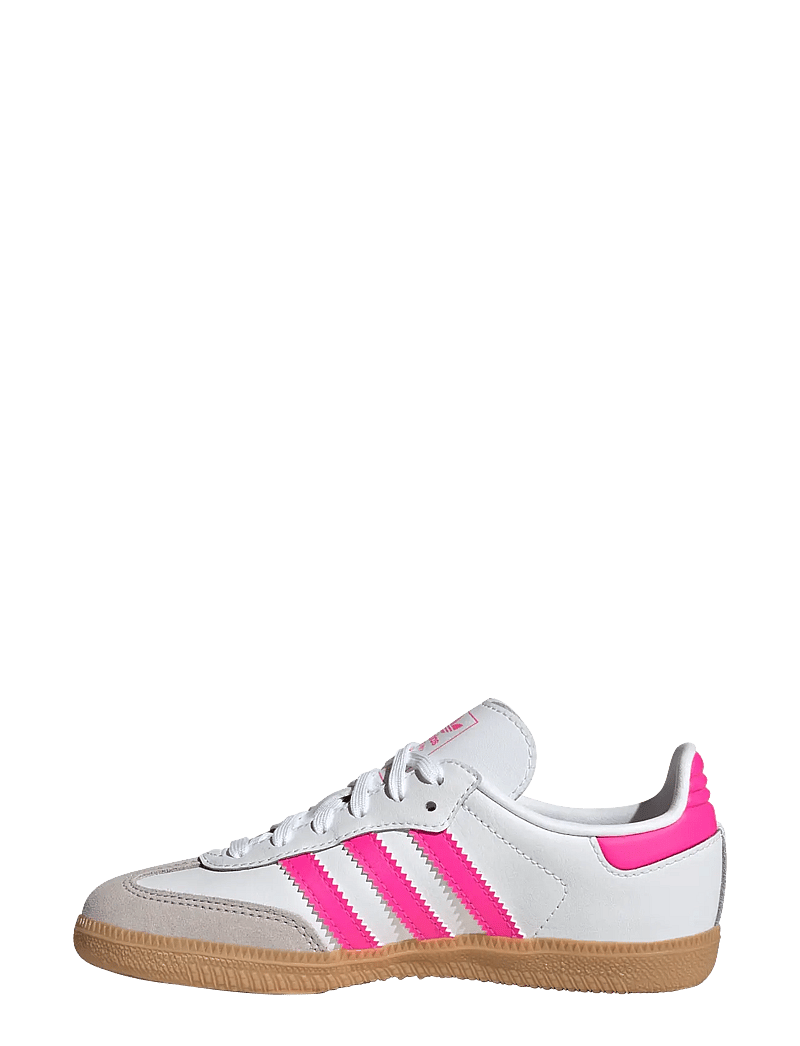 adidas Originals - SAMBA OG C - lave sneakers - ftwwht/lucpnk/gum3 - 2