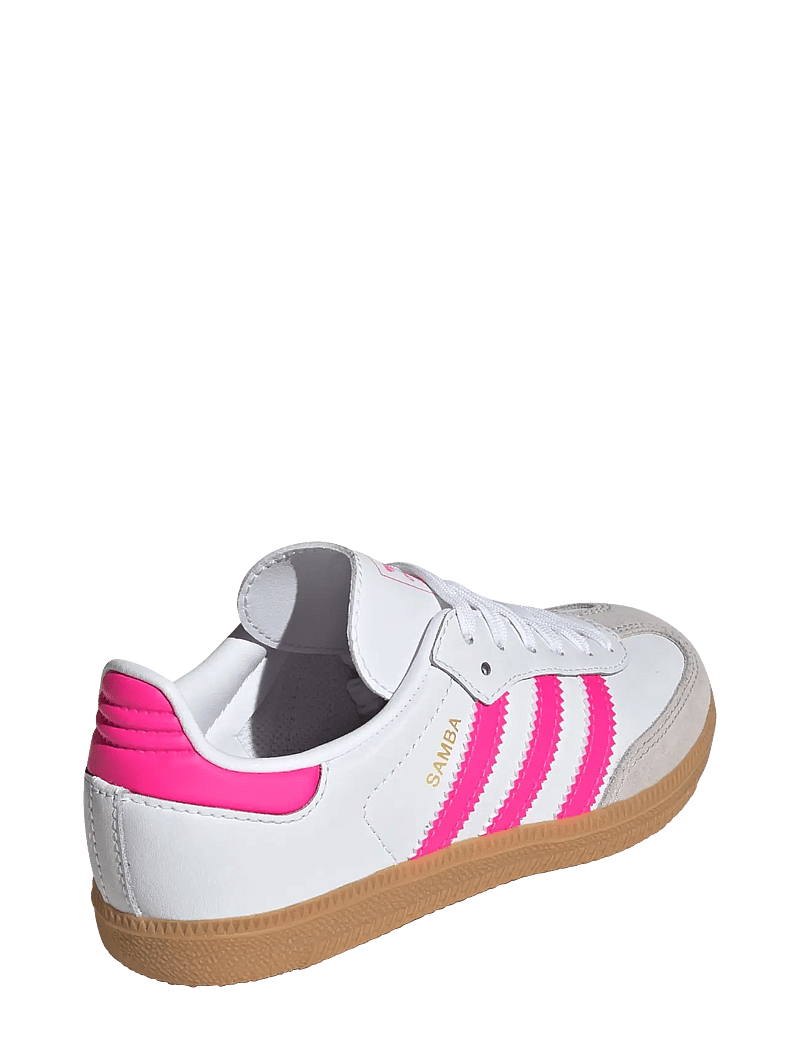 adidas Originals - SAMBA OG C - lave sneakers - ftwwht/lucpnk/gum3 - 3