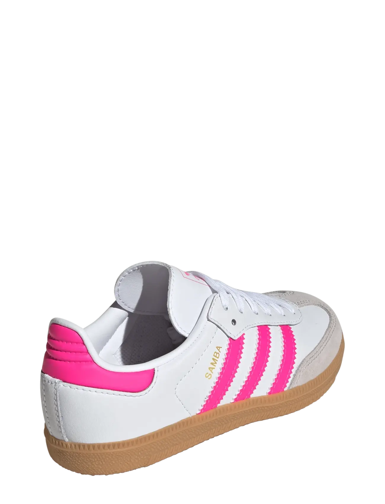 adidas Originals - SAMBA OG C - low-top sneakers - ftwwht/lucpnk/gum3 - 3