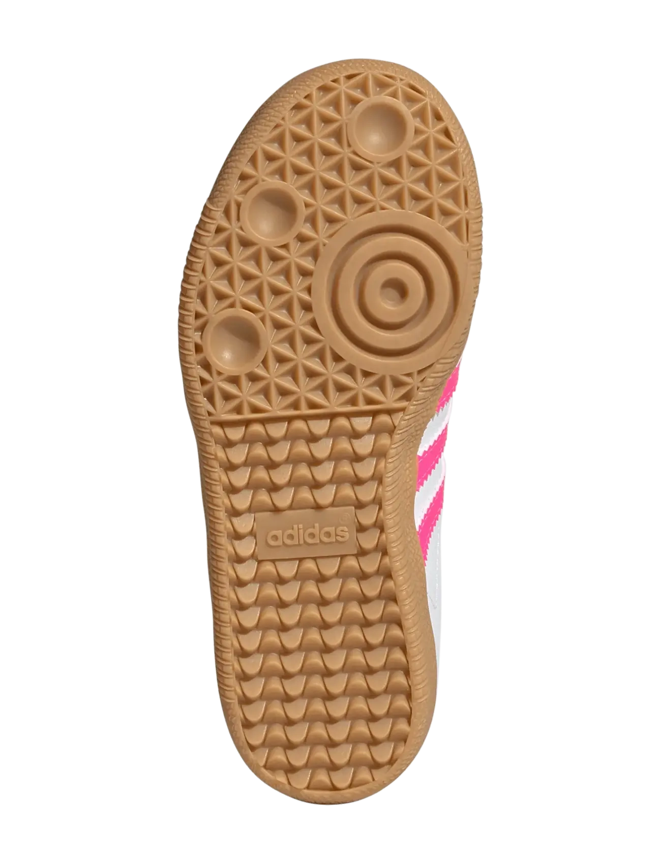adidas Originals - SAMBA OG C - low-top sneakers - ftwwht/lucpnk/gum3 - 5