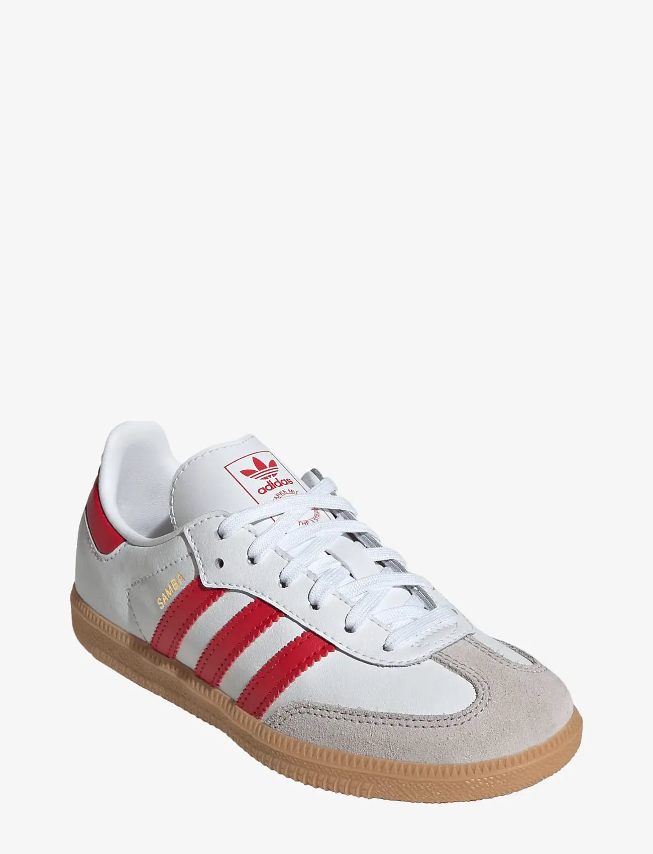 adidas Originals - SAMBA OG C - låga sneakers - ftwwht/betsca/gum3 - 0