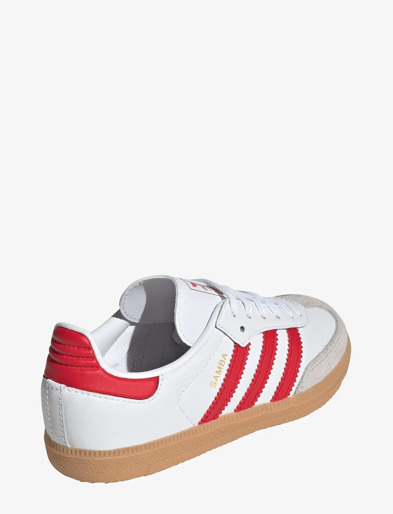 adidas Originals - SAMBA OG C - låga sneakers - ftwwht/betsca/gum3 - 3