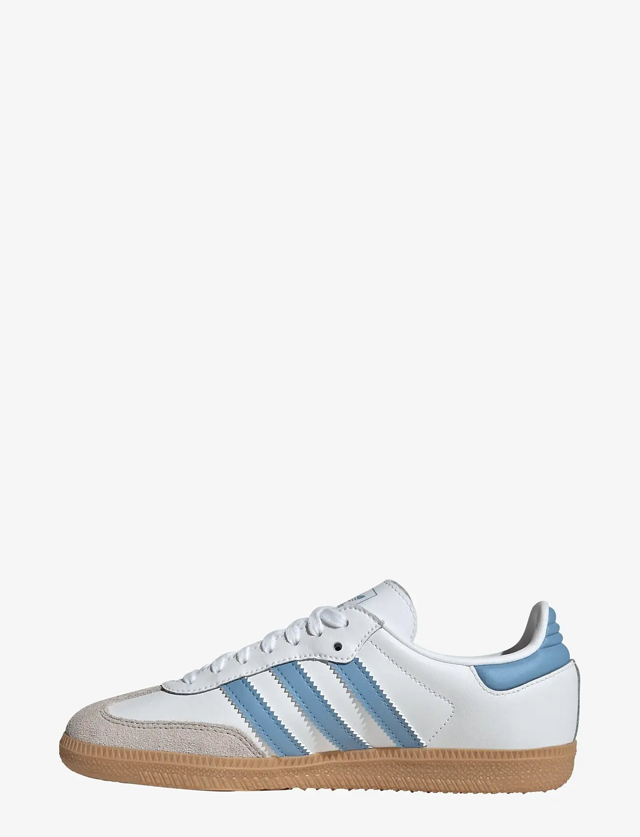adidas Originals - SAMBA OG J - låga sneakers - ftwwht/ashblu/gum3 - 2