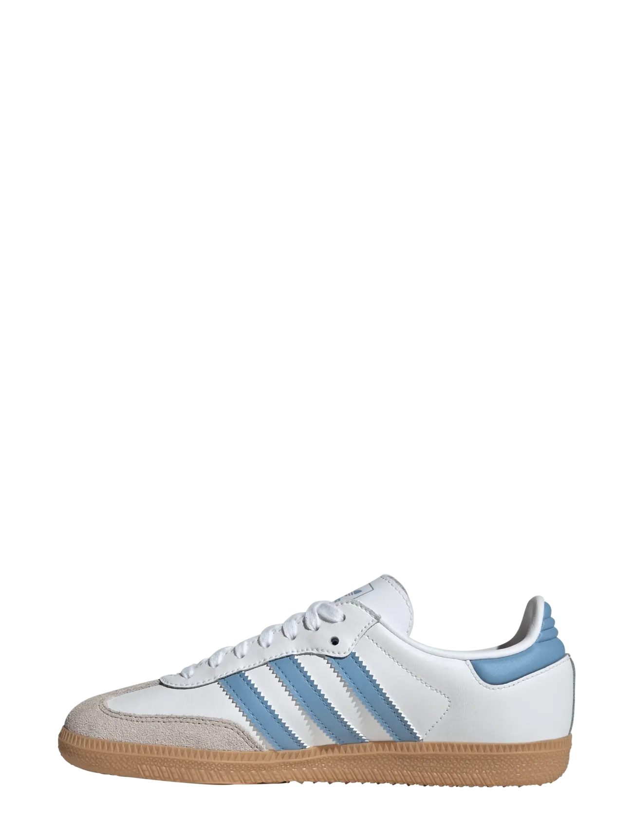 adidas Originals - SAMBA OG J - lave sneakers - ftwwht/ashblu/gum3 - 2