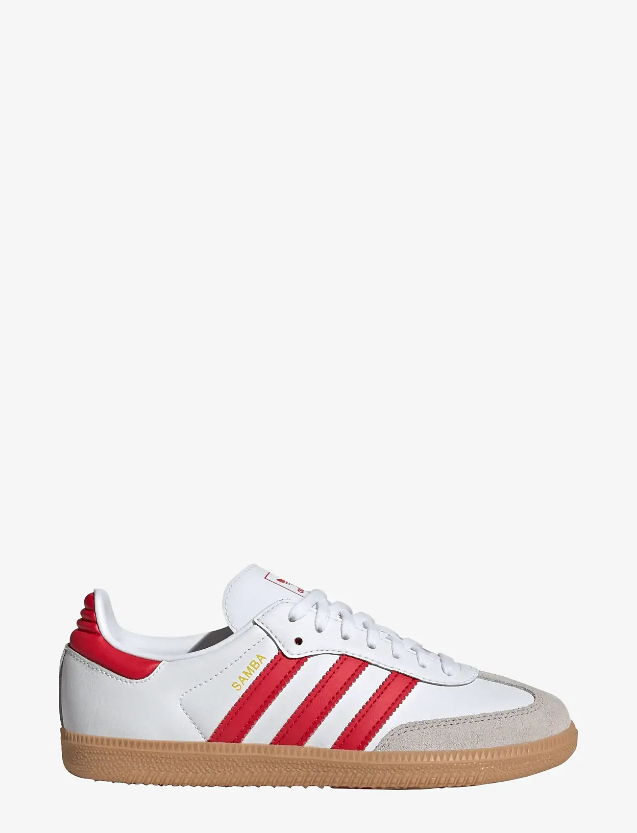 adidas Originals - SAMBA OG J - baskets basses - ftwwht/betsca/gum3 - 1