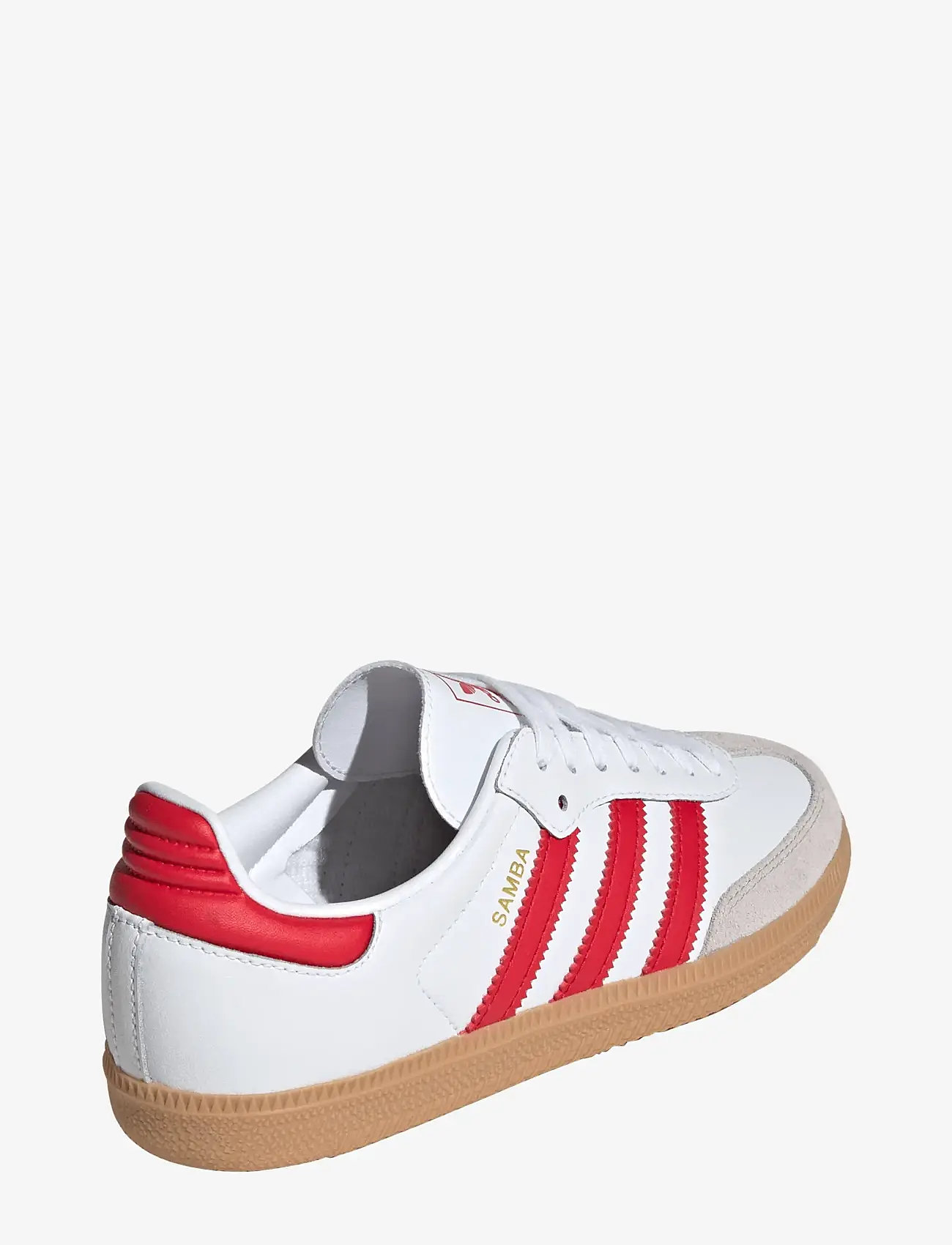 adidas Originals - SAMBA OG J - baskets basses - ftwwht/betsca/gum3 - 3