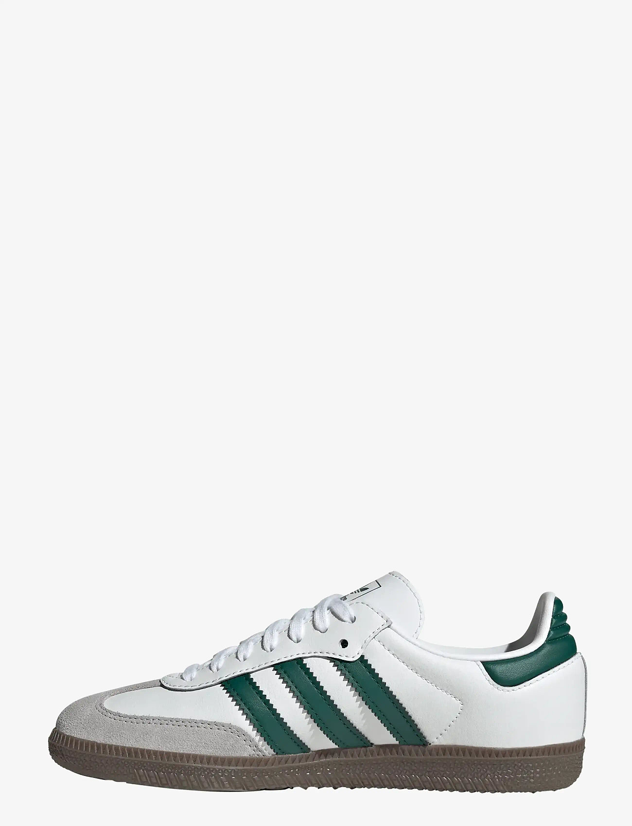 adidas Originals - SAMBA OG J - låga sneakers - ftwwht/cgreen/gum5 - 2