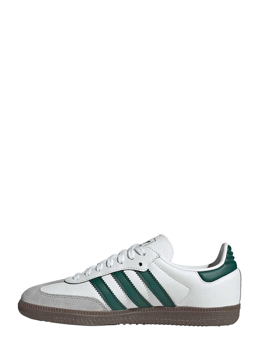 adidas Originals - SAMBA OG J - lave sneakers - ftwwht/cgreen/gum5 - 2