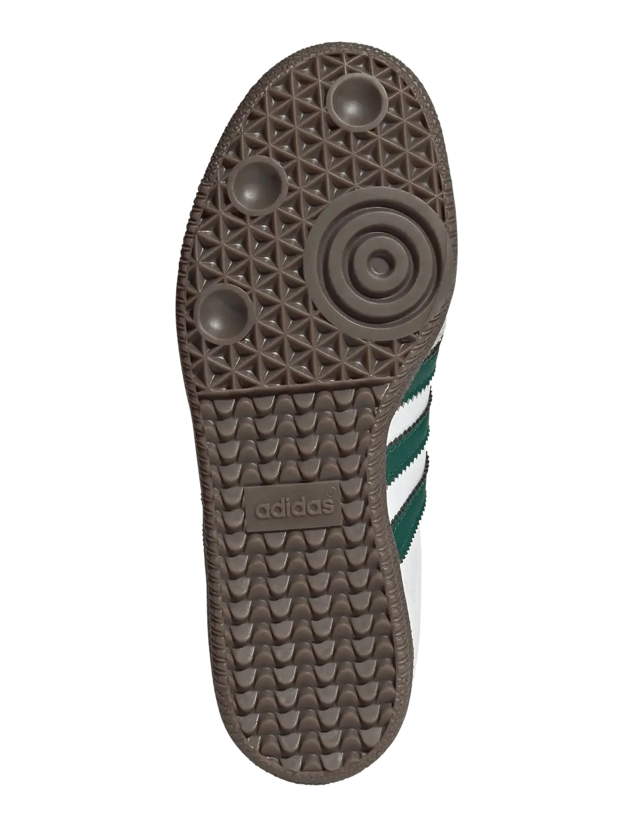 adidas Originals - SAMBA OG J - lave sneakers - ftwwht/cgreen/gum5 - 5