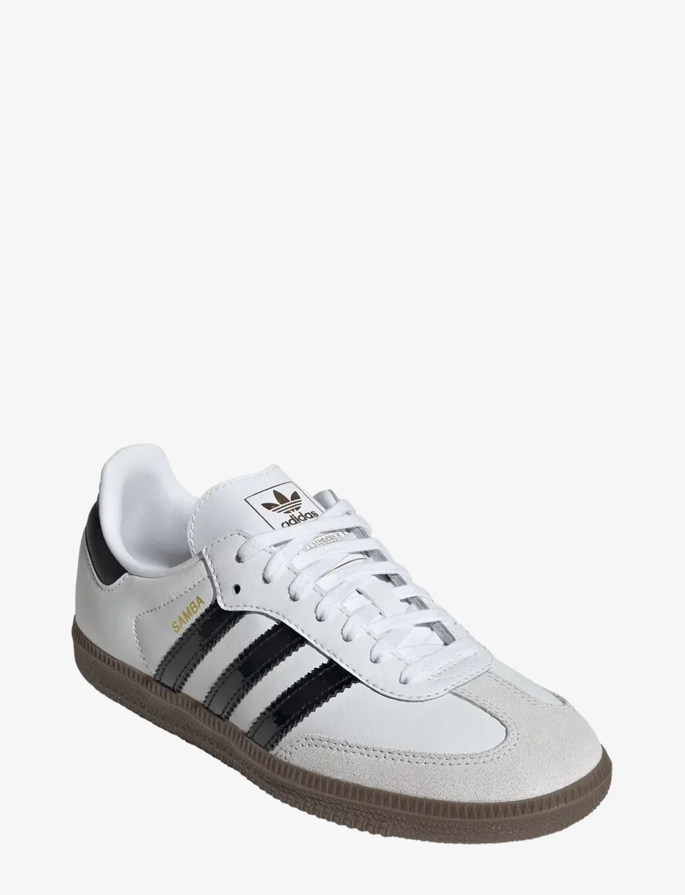 adidas Originals - SAMBA OG J - kõrge säärega tossud - ftwwht/cblack/gum5 - 0