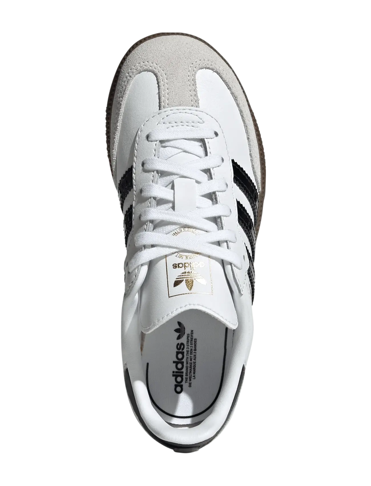 adidas Originals - SAMBA OG C - ftwwht/cblack/gum5 - 4