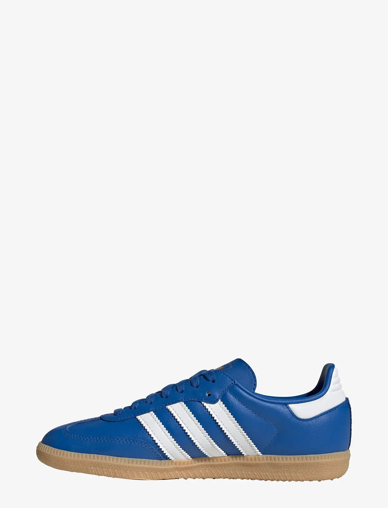 adidas Originals - SAMBA OG J - låga sneakers - blue/ftwwht/gum3 - 2