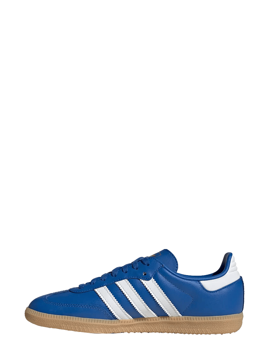 adidas Originals - SAMBA OG J - niedriger schnitt - blue/ftwwht/gum3 - 2