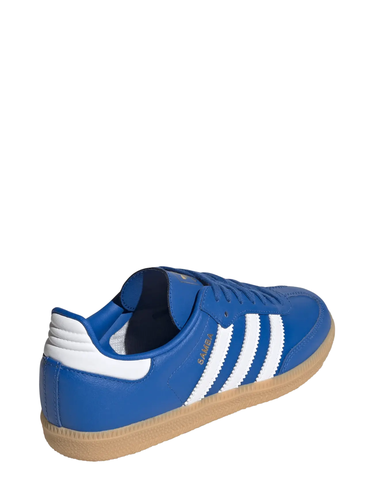 adidas Originals - SAMBA OG J - niedriger schnitt - blue/ftwwht/gum3 - 3