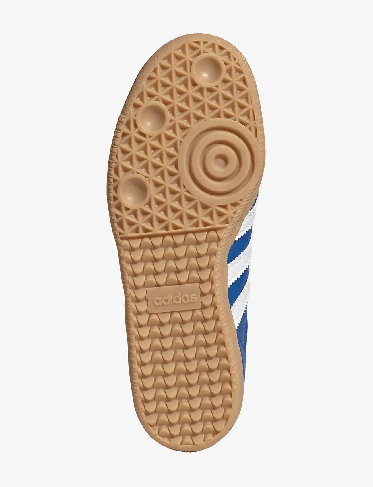 adidas Originals - SAMBA OG J - låga sneakers - blue/ftwwht/gum3 - 5