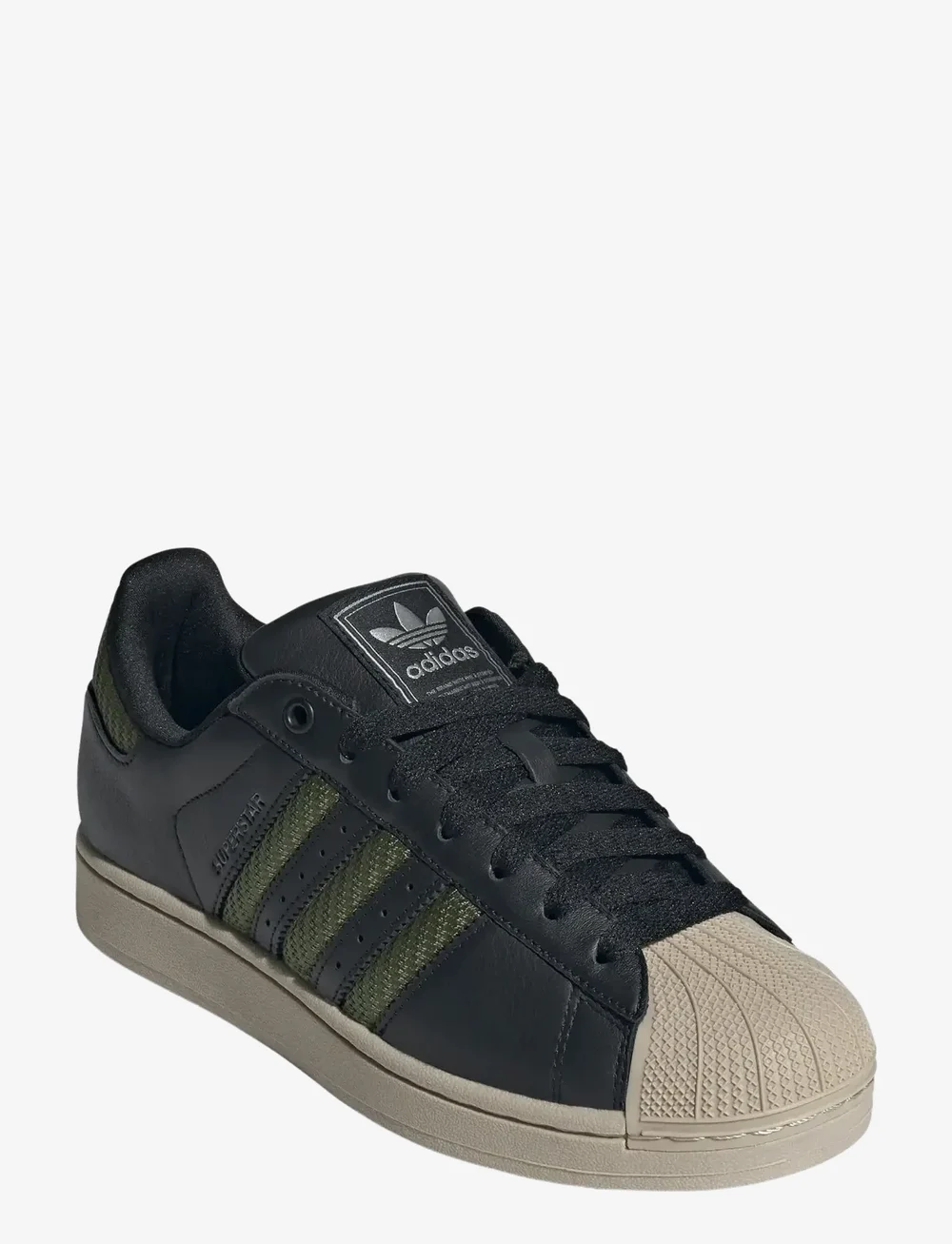 adidas Originals - SUPERSTAR II - niedriger schnitt - cblack/tecoli/wonbei - 0
