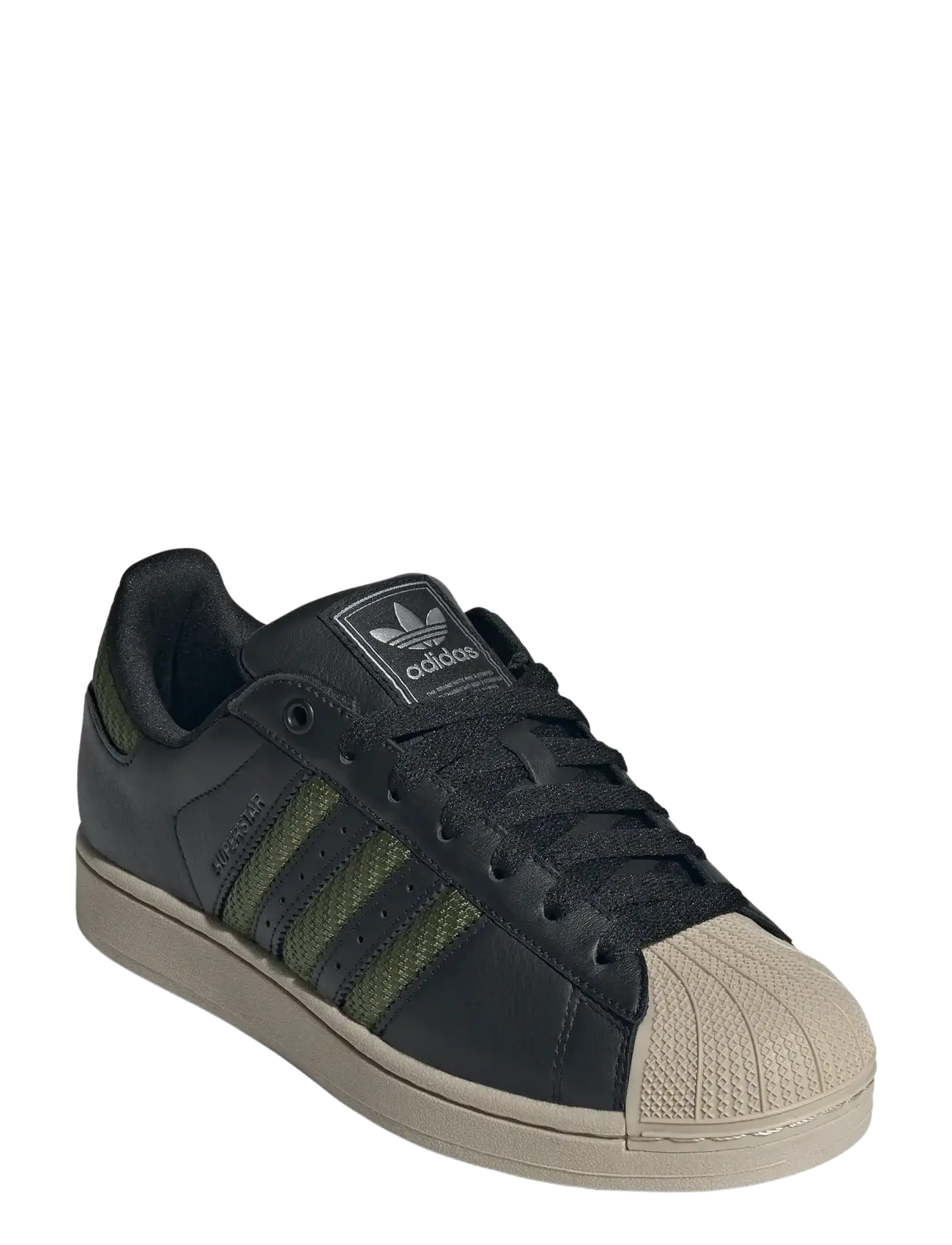 adidas Originals SUPERSTAR II - adidas - CBLACK/TECOLI/WONBEI / black