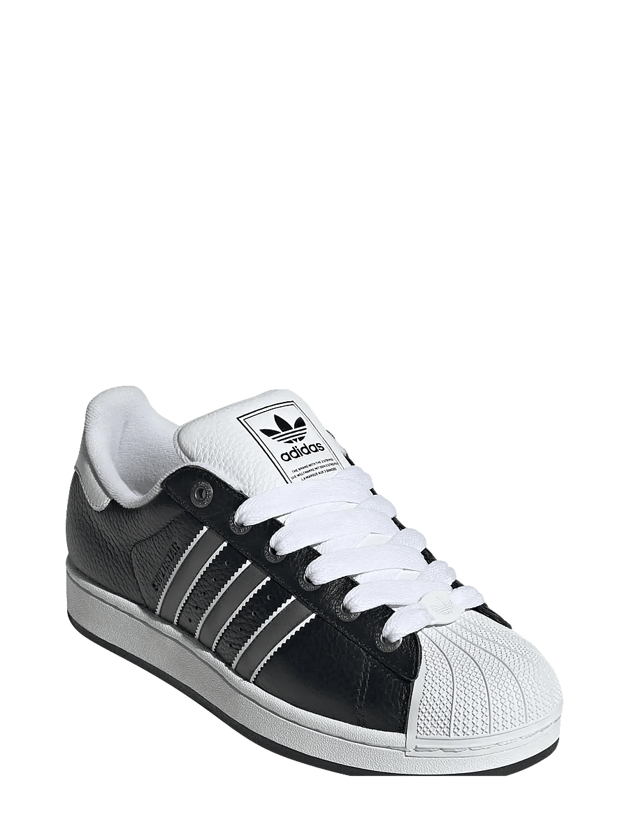adidas Originals - SUPERSTAR II - lave sneakers - cblack/msilve/ftwwht - 0