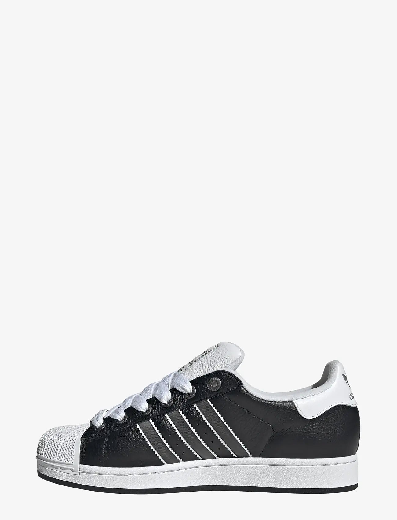 adidas Originals - SUPERSTAR II - lave sneakers - cblack/msilve/ftwwht - 2