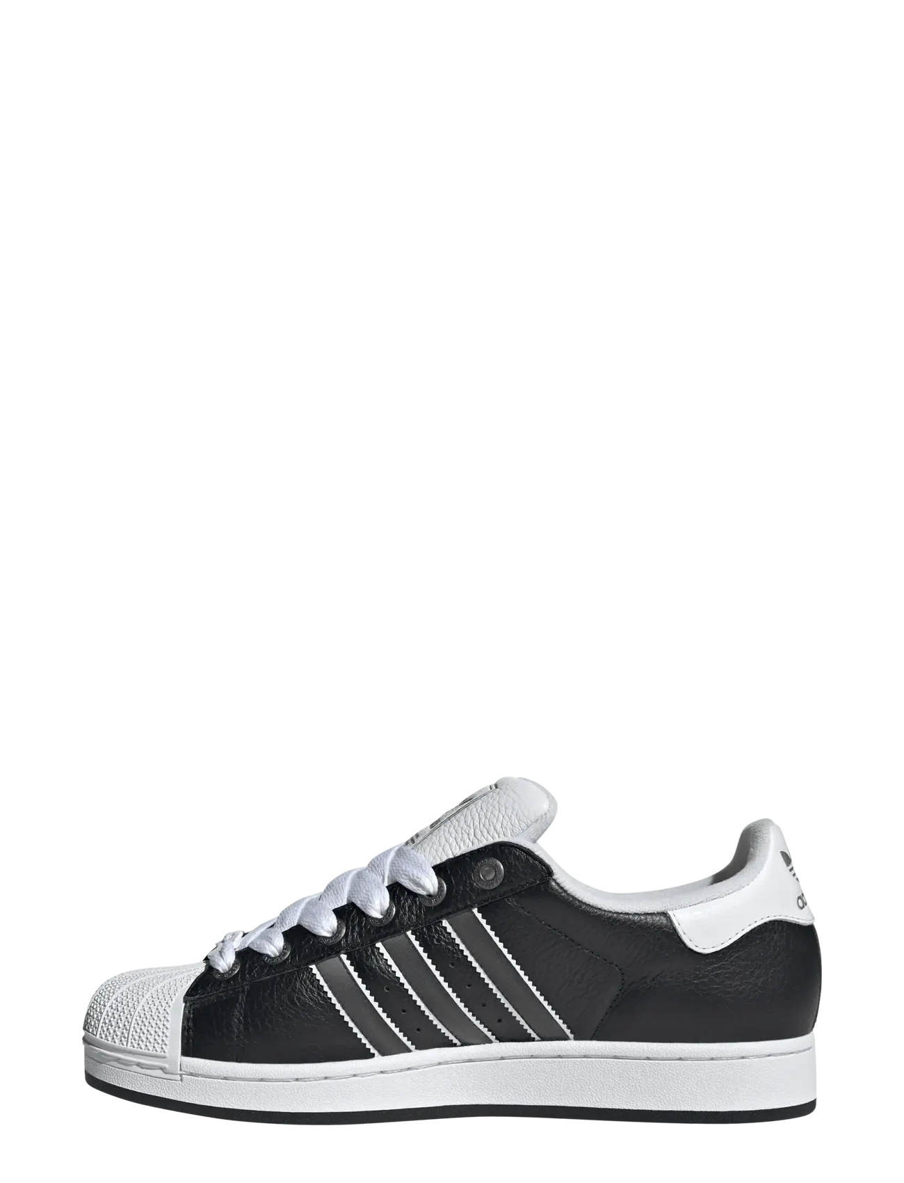 adidas Originals - SUPERSTAR II - lave sneakers - cblack/msilve/ftwwht - 2