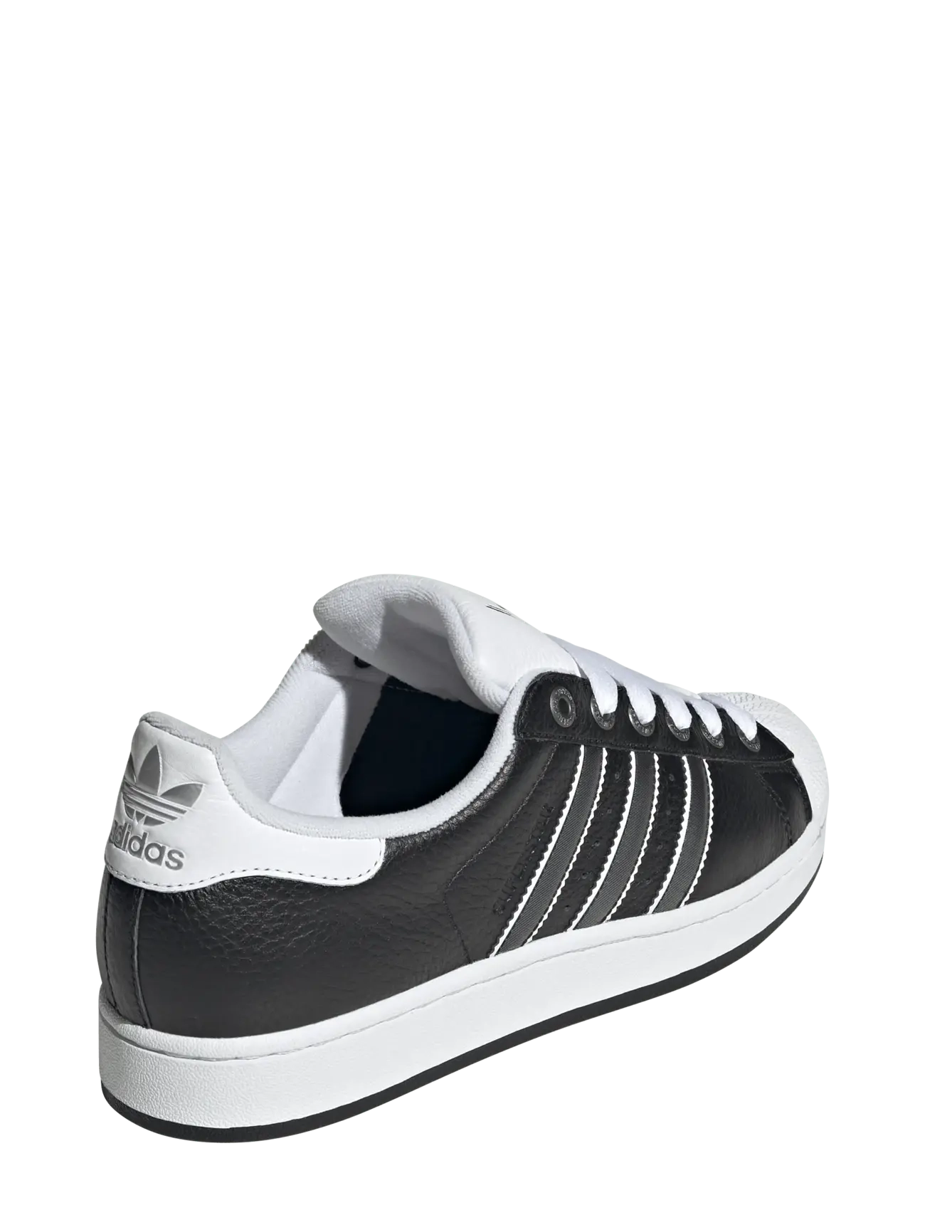 adidas Originals - SUPERSTAR II - lave sneakers - cblack/msilve/ftwwht - 3
