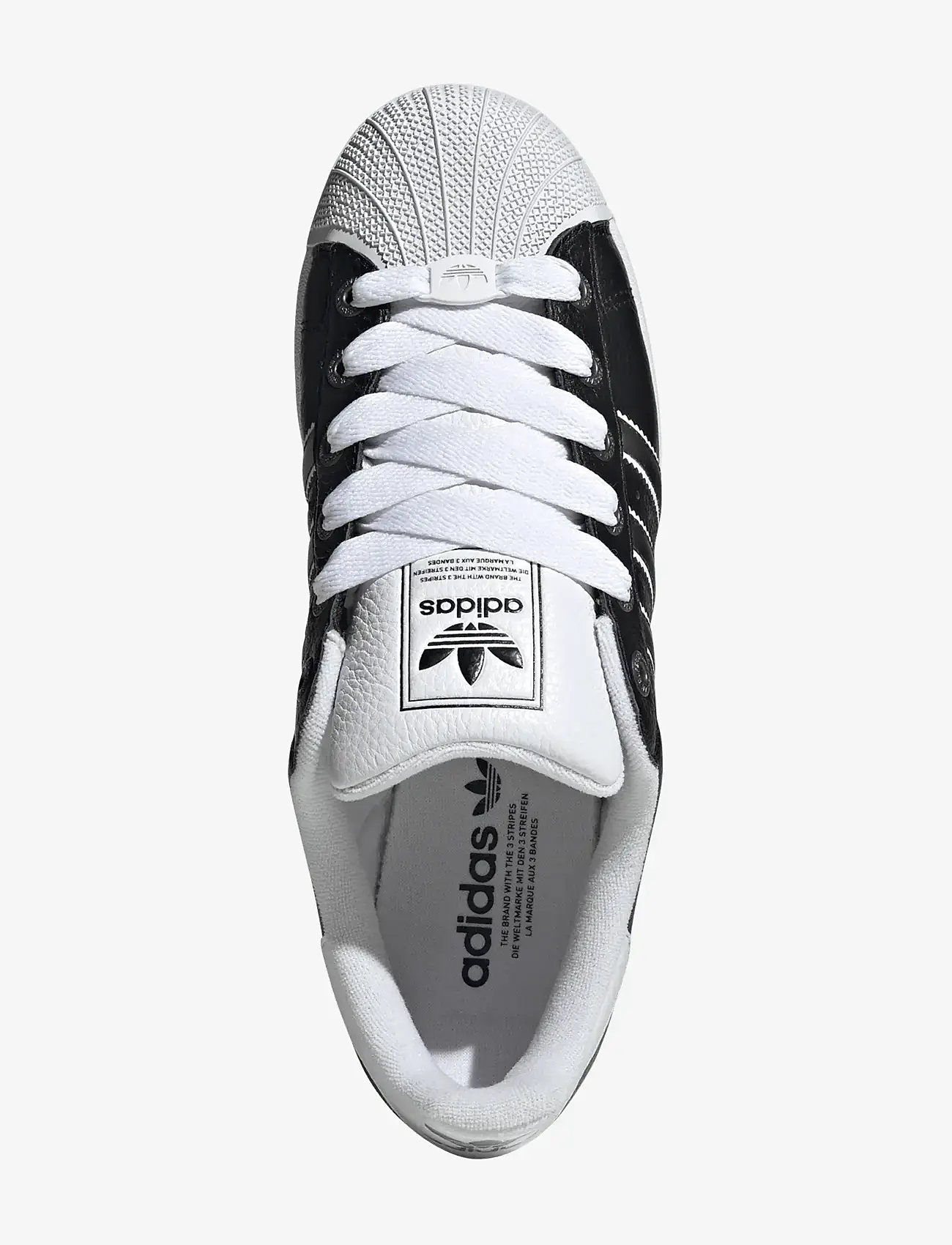 adidas Originals - SUPERSTAR II - lave sneakers - cblack/msilve/ftwwht - 4