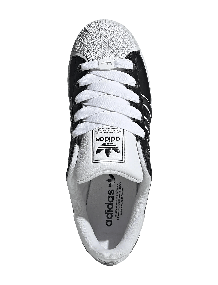 adidas Originals - SUPERSTAR II - lave sneakers - cblack/msilve/ftwwht - 4