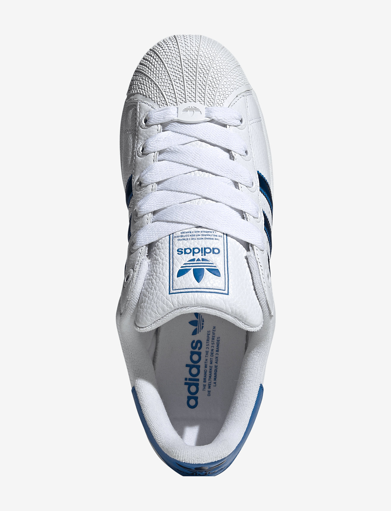 adidas Originals - SUPERSTAR II - lave sneakers - ftwwht/broyal/cblack - 4