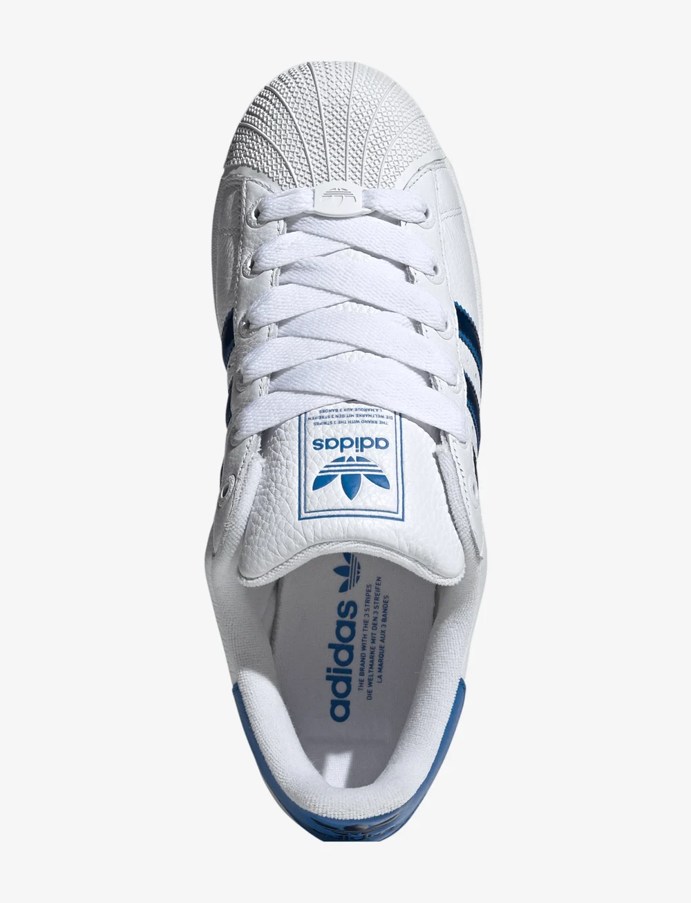 adidas Originals - SUPERSTAR II - kõrge säärega tossud - ftwwht/broyal/cblack - 4