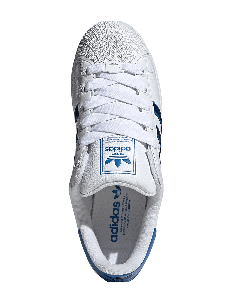 adidas Originals - SUPERSTAR II - sporta apavi ar zemu augšdaļu - ftwwht/broyal/cblack - 4