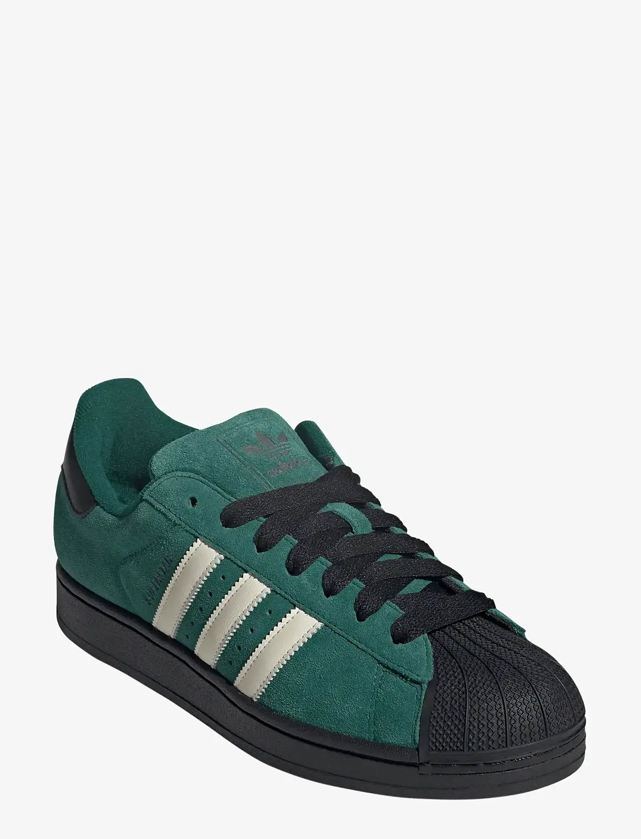 adidas Originals - SUPERSTAR II - låga sneakers - cgreen/crewht/cblack - 0