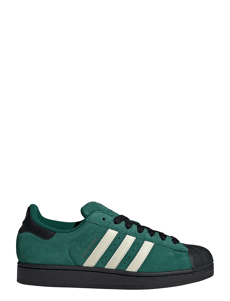 adidas Originals - SUPERSTAR II - låga sneakers - cgreen/crewht/cblack - 1
