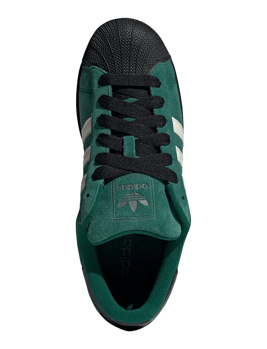 adidas Originals - SUPERSTAR II - lave sneakers - cgreen/crewht/cblack - 4