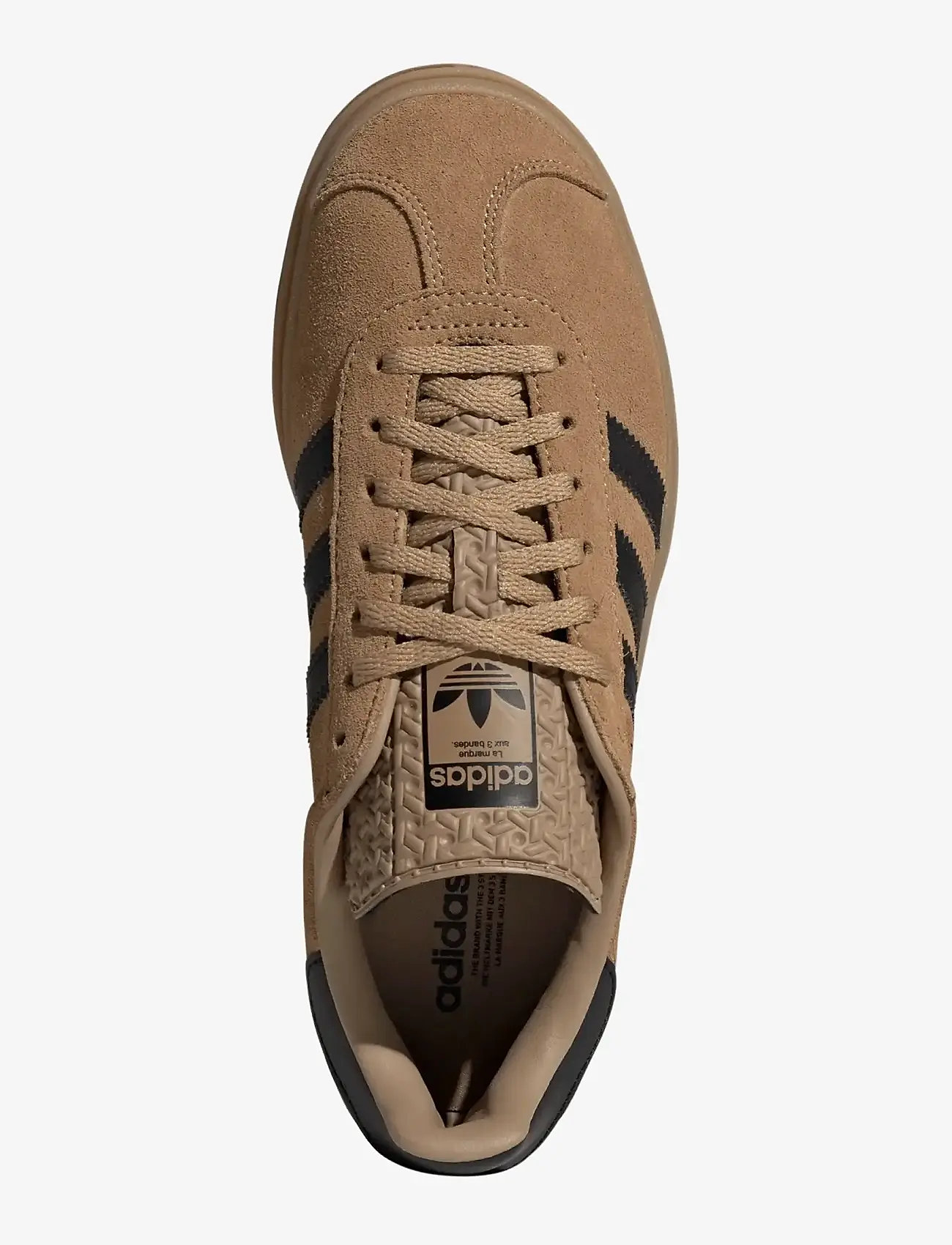 adidas Originals - GAZELLE BOLD W - paksu tallaga tossud - cardbo/cblack/gum2 - 4