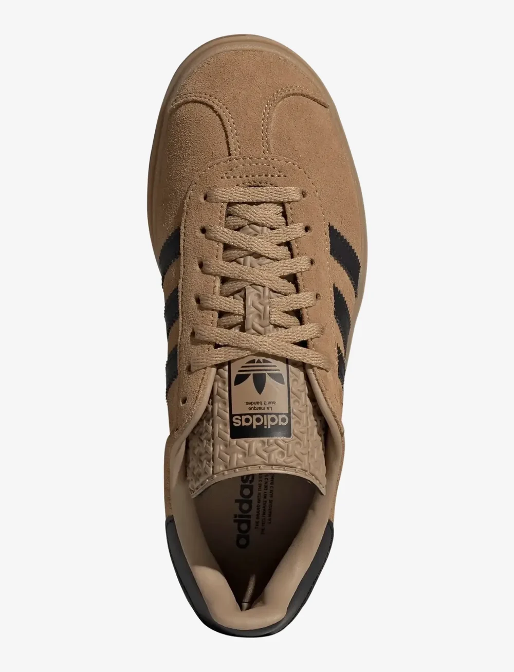 adidas Originals - GAZELLE BOLD W - chunky sneakers - cardbo/cblack/gum2 - 4