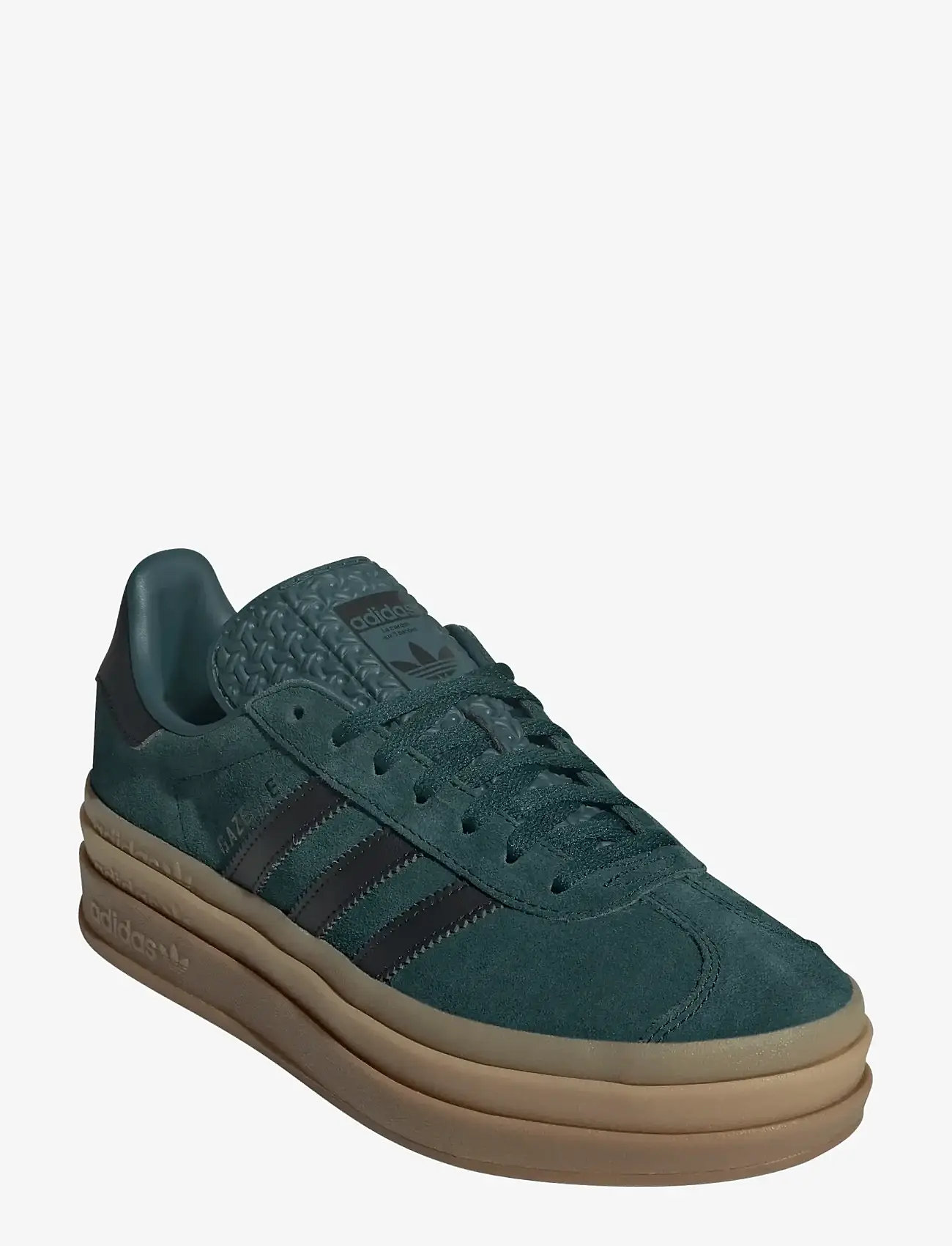 adidas Originals - GAZELLE BOLD W - chunky sneakers - aurivy/cblack/gum2 - 0