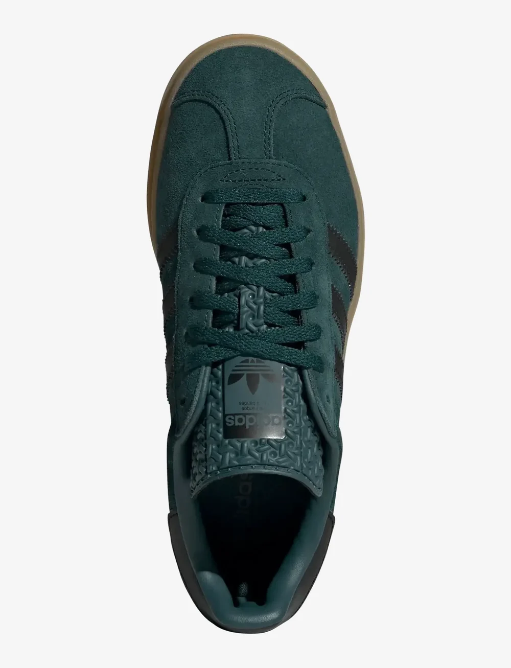 adidas Originals - GAZELLE BOLD W - chunky sneakers - aurivy/cblack/gum2 - 4