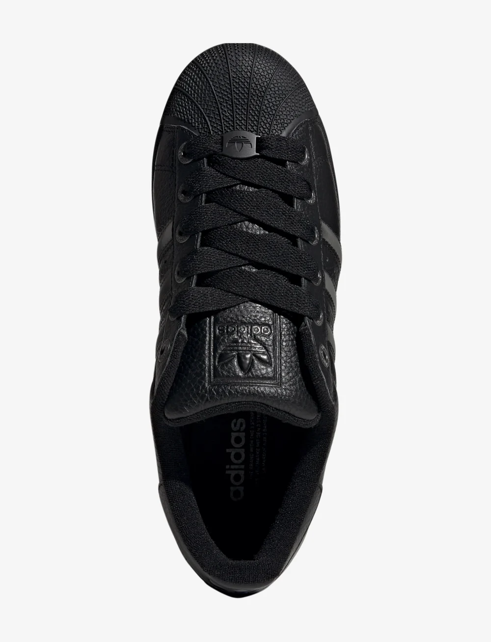 adidas Originals - SUPERSTAR II - låga sneakers - cblack/msilve/carbon - 4