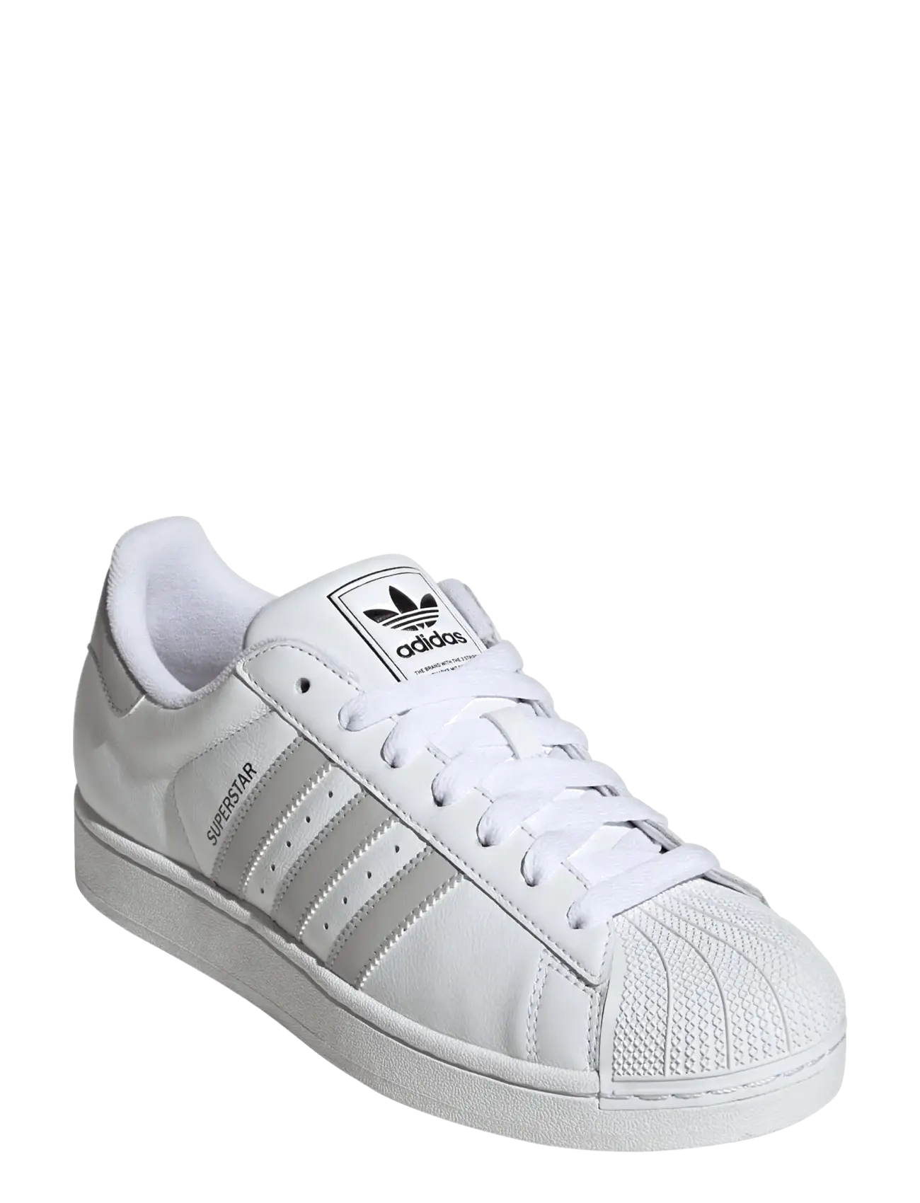 adidas Originals SUPERSTAR II - Sneakers - FTWWHT/GRETWO/CBLACK / white