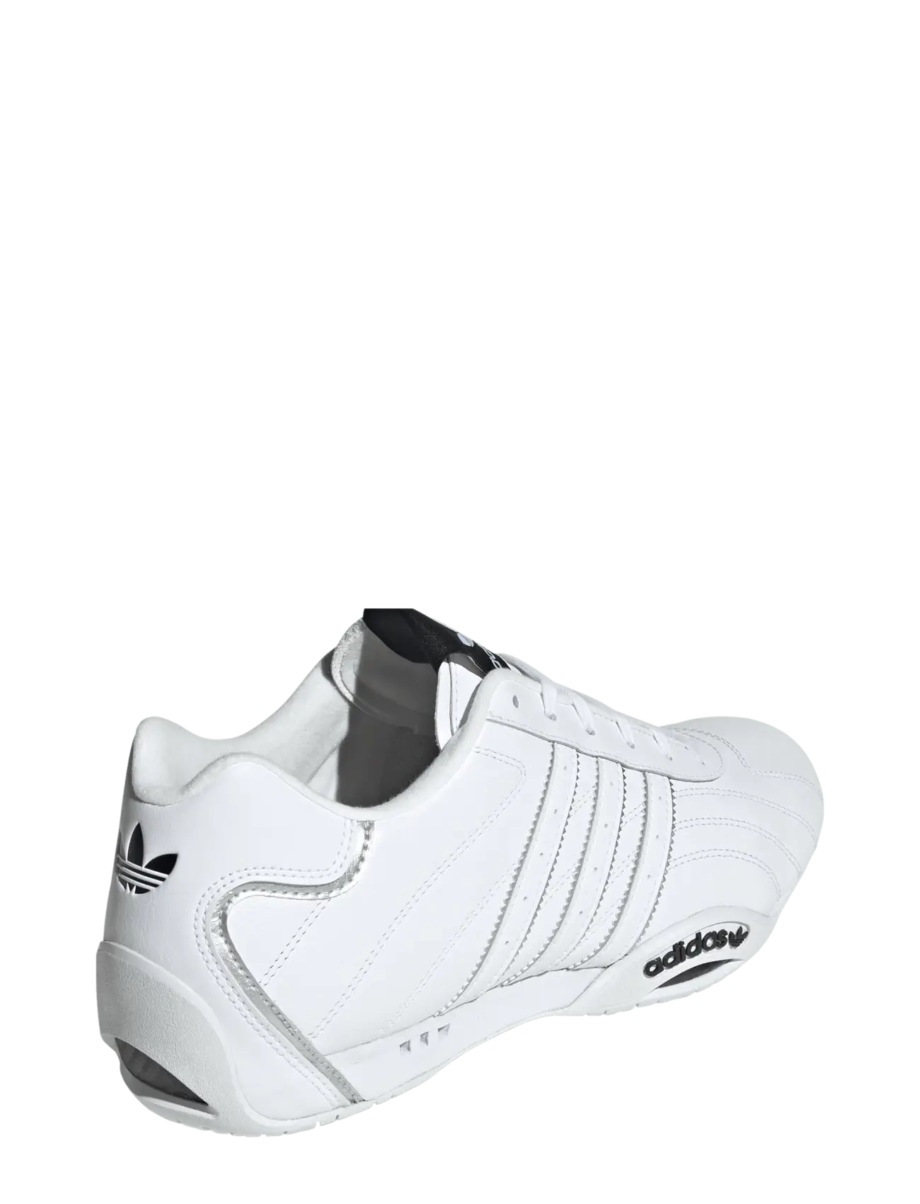 adidas Originals - ADIRACER LO - lave sneakers - ftwwht/ftwwht/cblack - 3
