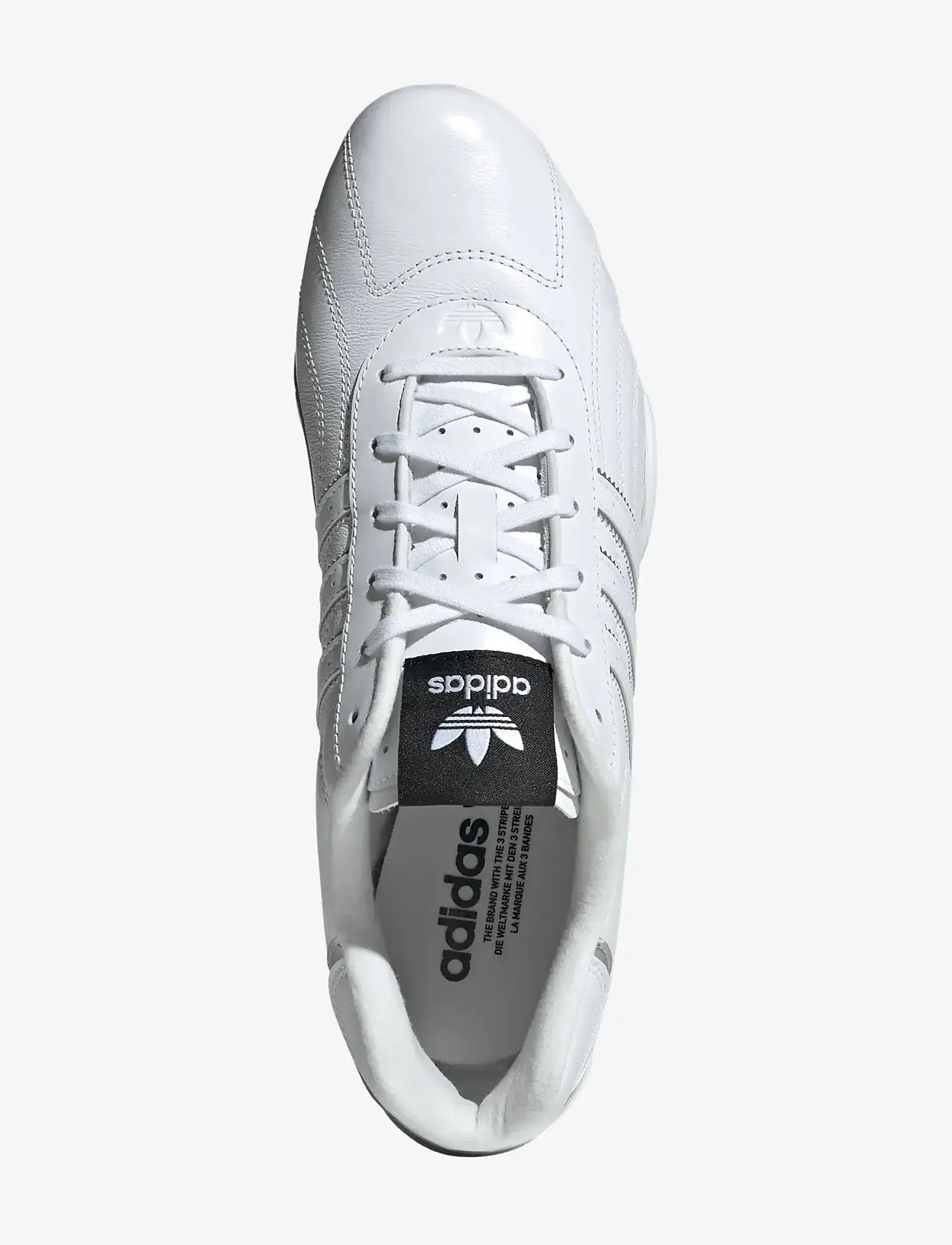 adidas Originals - ADIRACER LO - lave sneakers - ftwwht/ftwwht/cblack - 4