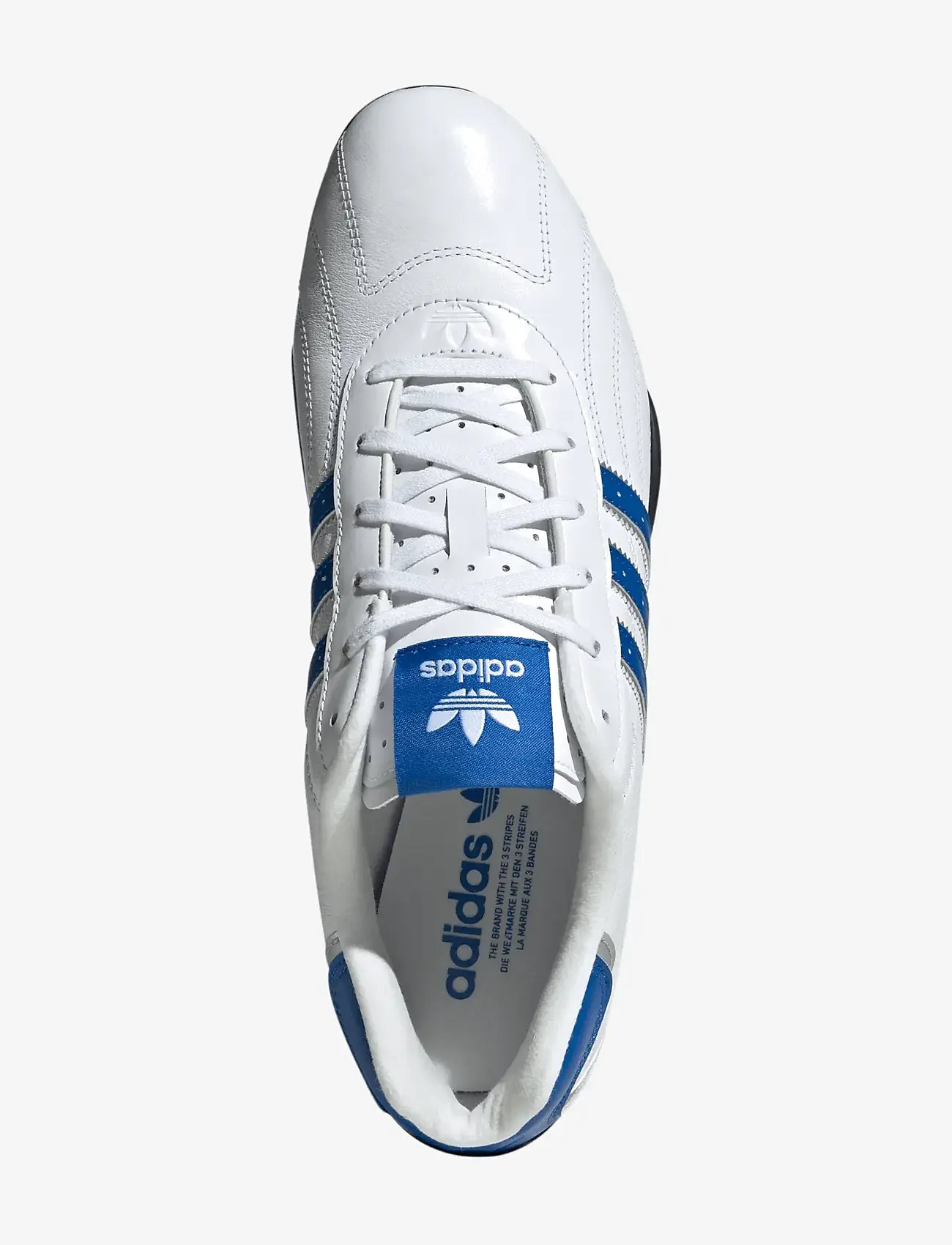 adidas Originals - ADIRACER LO - matalavartiset tennarit - ftwwht/blue/cblack - 4