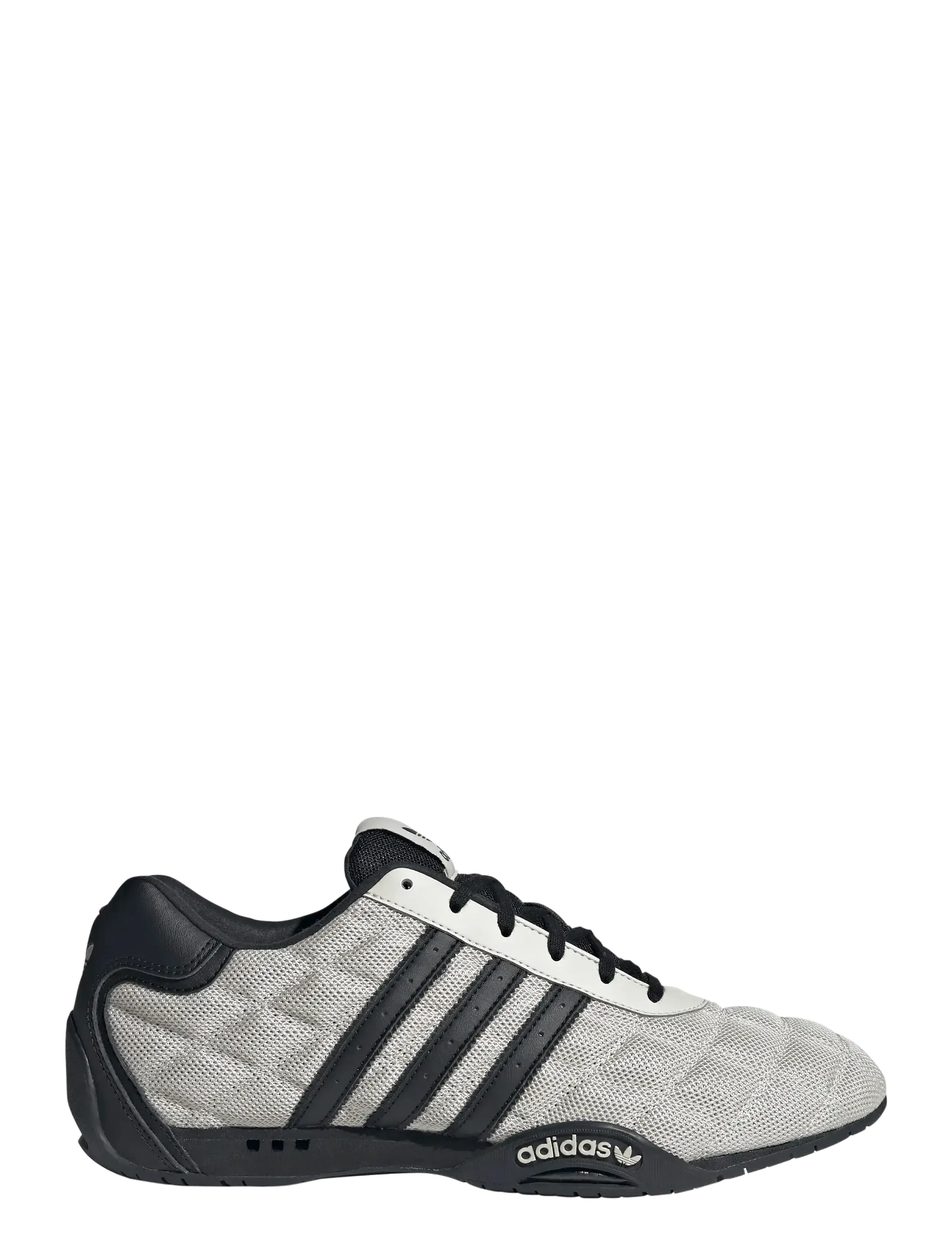 adidas Originals - ADIRACER LO - lave sneakers - alumin/cblack/cblack - 1