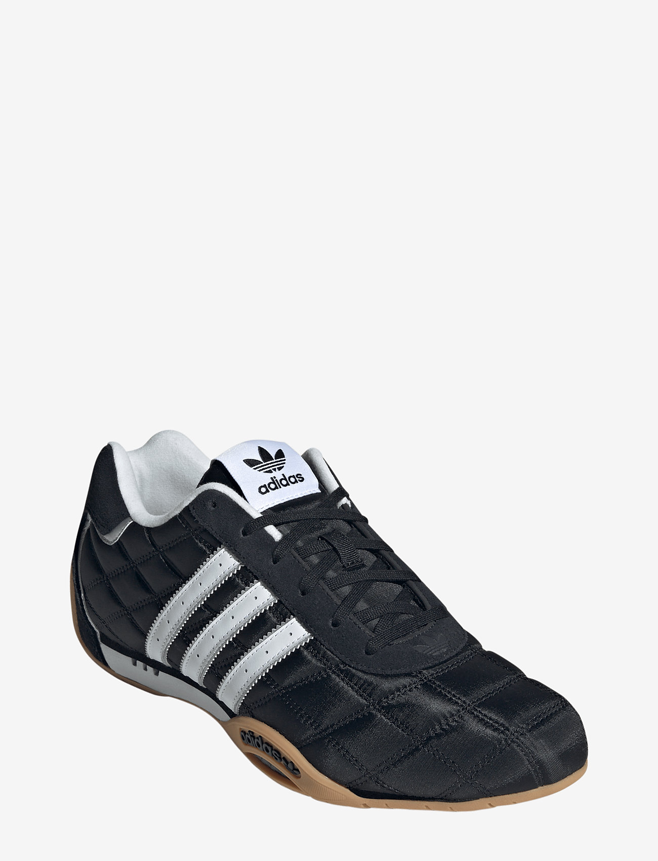 adidas Originals - ADIRACER LO - låga sneakers - cblack/ftwwht/gum3 - 0