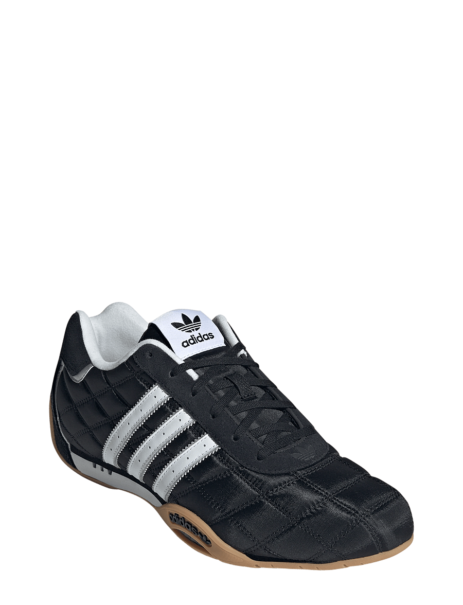 adidas Originals - ADIRACER LO - lave sneakers - cblack/ftwwht/gum3 - 0