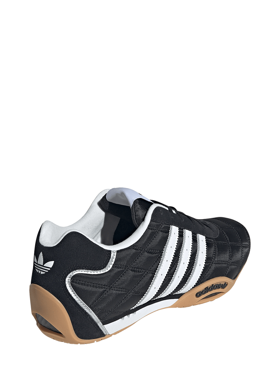 adidas Originals - ADIRACER LO - lave sneakers - cblack/ftwwht/gum3 - 3