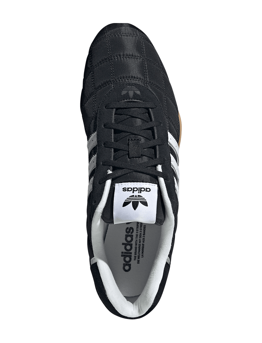 adidas Originals - ADIRACER LO - lave sneakers - cblack/ftwwht/gum3 - 4