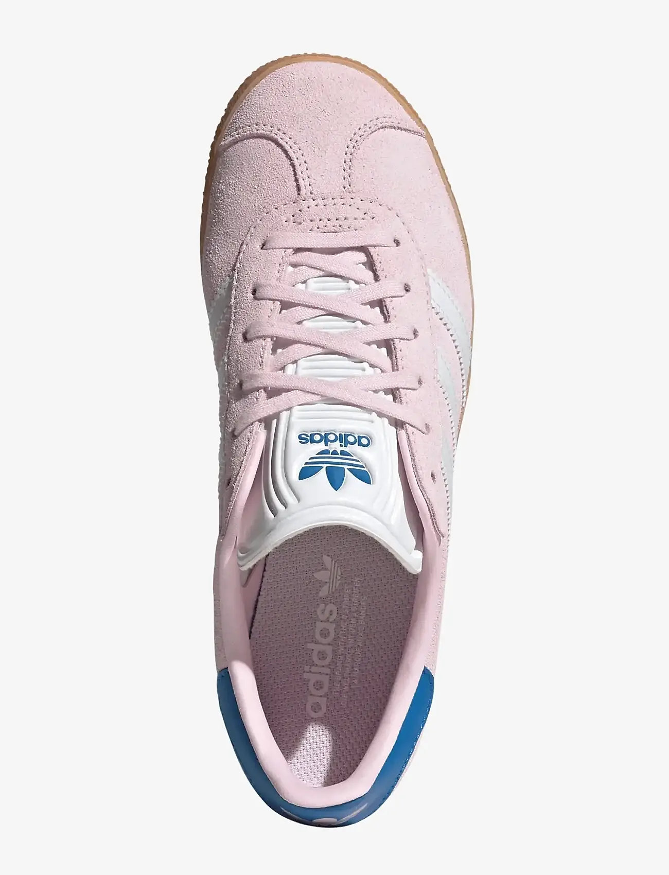 adidas Originals - GAZELLE J - låga sneakers - clpink/ftwwht/blubir - 4
